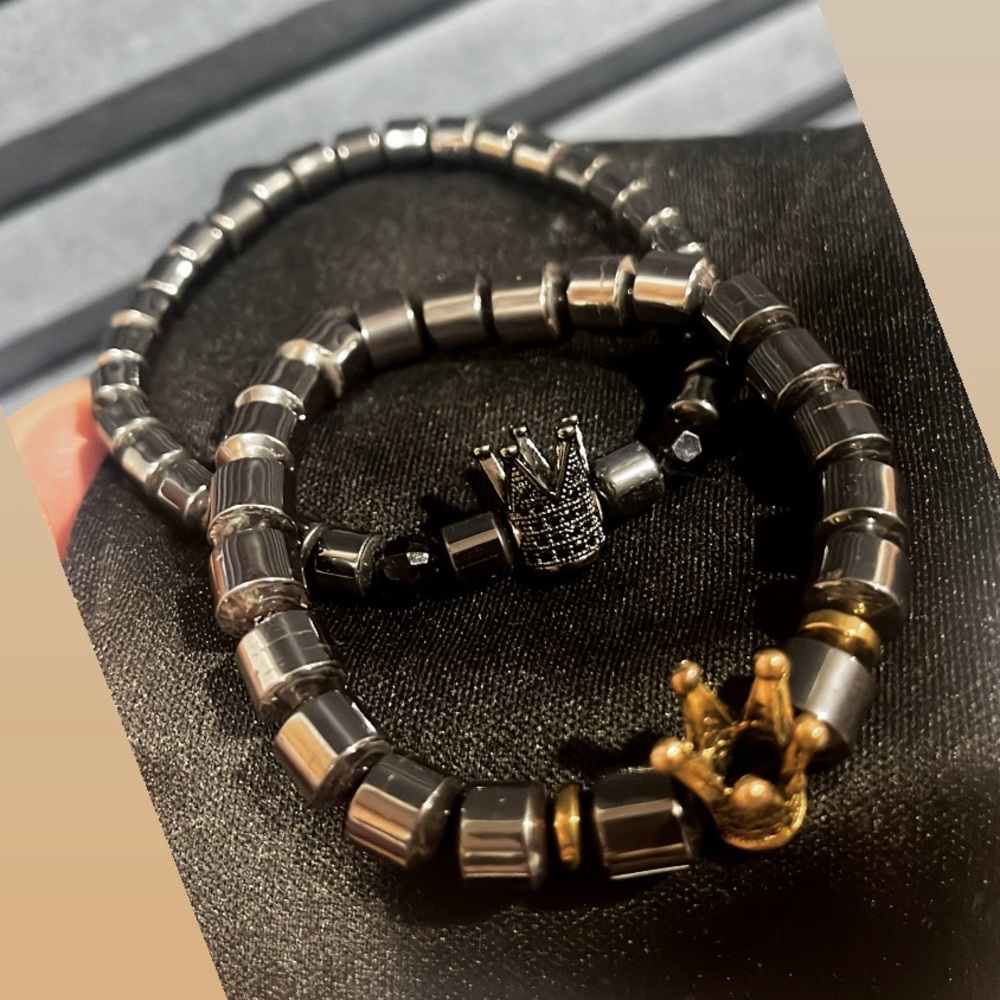 Natural Hematite bracelets